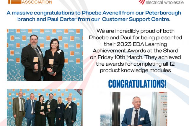 EDA LEARNING ACHIEVEMENT 2023 AWARD WINNERS!